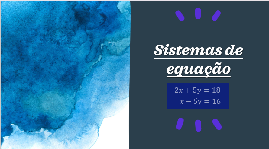 Sistemas de equações